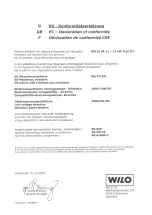 Preview for 15 page of Wilo HELIX-VE 11-22 kW Installation And Operating Instructions Manual