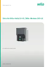 Wilo Helix2.0-VE Installation And Operating Instructions Manual preview