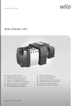 Preview for 1 page of Wilo HiMulti 3 Installation And Operating Instructions Manual