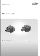 Preview for 1 page of Wilo HiPeri 1-4 Installation And Operating Instructions Manual