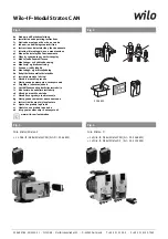 Wilo IF-Modul Stratos CAN Installation And Operating Instructions предпросмотр