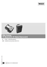 Предварительный просмотр 1 страницы Wilo IF-module LON Installation And Operating Instructions Manual