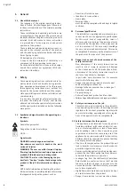 Preview for 8 page of Wilo Initial WASTE Installation And Operating Instructions Manual