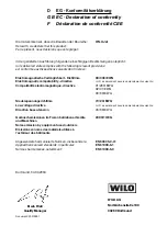 Preview for 8 page of Wilo Jet WJ Series Installation And Operation Instructions Manual