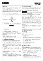 Предварительный просмотр 6 страницы Wilo MultiCargo MC Installation And Operating Instructions Manual