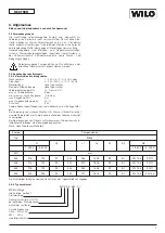 Предварительный просмотр 6 страницы Wilo MultiCargo MC304 Installation And Operating Instructions Manual