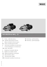 Wilo MultiPress-MP 3 Series Installation And Operating Instructions Manual preview