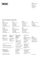 Preview for 72 page of Wilo MultiPress-MP3 Series Installation And Operating Instructions Manual