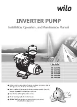 Preview for 1 page of Wilo PBI-L203MA Installation, Operation And Maintenance Manual