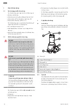 Предварительный просмотр 10 страницы Wilo Rexa UNI Series Installation And Operating Instructions Manual