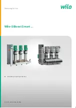 Wilo SiBoost Smart Series Installation And Operation Instructions Manual preview