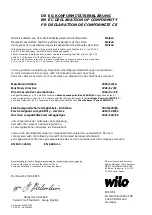 Preview for 13 page of Wilo SiClean 1 Installation And Operating Instructions Manual