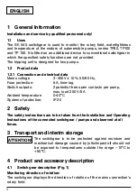 Предварительный просмотр 10 страницы Wilo SK-545 Installation And Operating Instructions Manual