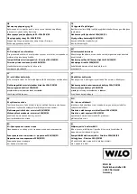 Предварительный просмотр 23 страницы Wilo SK 602N Installation And Operating Instructions Manual