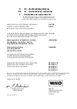 Preview for 118 page of Wilo Star-STG 15/11 Installation And Operating Instructions Manual