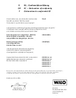 Preview for 11 page of Wilo Star Z 20/1 Installation And Maintenance Instructions Manual