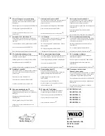 Preview for 12 page of Wilo Star Z 20/1 Installation And Maintenance Instructions Manual