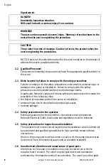 Preview for 8 page of Wilo Stratos-D Installation And Operating Instructions Manual