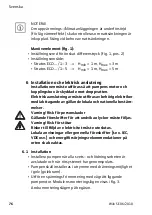 Предварительный просмотр 76 страницы Wilo Stratos ECO 30/1-5 Installation And Operating Instructions Manual