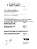 Предварительный просмотр 100 страницы Wilo Sub TWI 5 Installation And Operating Instructions Manual