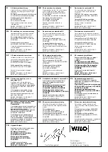 Preview for 6 page of Wilo TP 100 Series Installation And Operating Instructions Manual