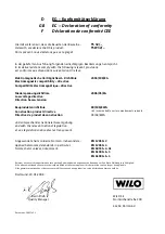 Preview for 111 page of Wilo TS 32/12 Installation And Operating Instructions Manual