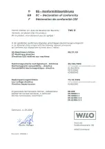 Preview for 75 page of Wilo TWI 5 Installation And Operating Instructions Manual