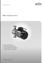 Preview for 1 page of Wilo VeroLine-IP-Z Installation And Operating Instructions Manual