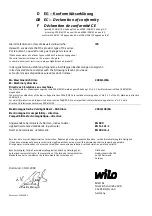 Preview for 23 page of Wilo VeroLine IPH Series Installation And Operating Instruction