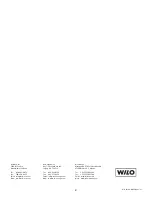 Preview for 8 page of Wilo WCC28-20.50 Installation And Operating Instructions Manual