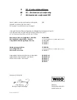 Предварительный просмотр 79 страницы Wilo Wilo-CC-System Installation And Operating Instructions Manual