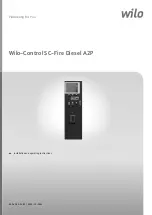 Wilo Wilo-Control SC-Fire Electric A2P Installation And Operating Instructions Manual предпросмотр