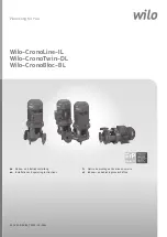 Wilo Wilo-CronoBloc-BL Installation And Operating Instructions Manual предпросмотр