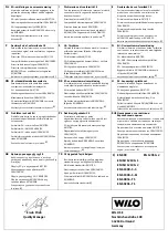 Предварительный просмотр 90 страницы Wilo Wilo-Drain MTC 32 F 39.16/30/3-400-50-2 Installation And Operating Instructions Manual