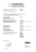 Preview for 125 page of Wilo Wilo-Drain STS 40 Series Installation And Operating Instructions Manual