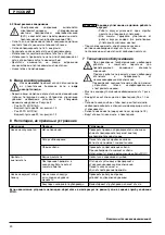 Preview for 22 page of Wilo Wilo-Drain TS 40/12 Installation And Operating Instructions Manual