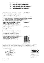 Предварительный просмотр 106 страницы Wilo Wilo-DrainLift Con Installation And Operating Instructions Manual