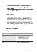 Preview for 10 page of Wilo Wilo-E 15/1-5 Installation And Operating Instructions Manual