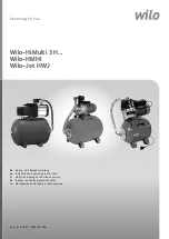 Wilo Wilo-HiMulti 3 H Series Installation And Operating Instructions Manual preview