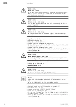 Предварительный просмотр 56 страницы Wilo Wilo-Medana CV1-L Installation And Operating Instructions Manual