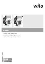 Wilo Wilo-Para 15-130/7-50/SC-12/I Installation And Operating Instructions Manual preview