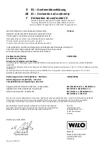 Preview for 48 page of Wilo Wilo-RainSystem AF Comfort MC 304 EM Installation And Operating Instructions Manual