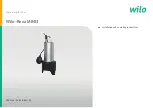 Wilo Wilo-Rexa MINI3-V04.11/M06-523/A-5M Installation And Operating Instructions Manual preview