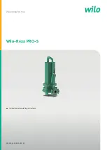 Preview for 1 page of Wilo Wilo-Rexa PRO-S Installation And Operating Instructions Manual