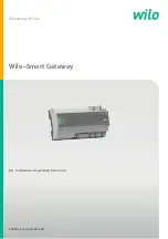 Wilo Wilo-Smart Installation And Operating Instructions Manual предпросмотр