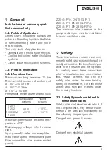 Предварительный просмотр 12 страницы Wilo Wilo-Star-Z 20/1 Installation And Maintenance Instructions Manual