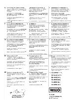 Предварительный просмотр 54 страницы Wilo Wilo-Star-Z 20/1 Installation And Maintenance Instructions Manual