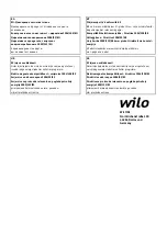 Preview for 27 page of Wilo Wilo-Stratos PICO 25/1-6 Installation And Operating Instructions Manual