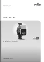 Предварительный просмотр 2 страницы Wilo Yonos PICO Installation And Operating Instructions Manual