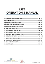 Предварительный просмотр 3 страницы Wilorton Holding MK-C-10-BM SERIES Operation Manual